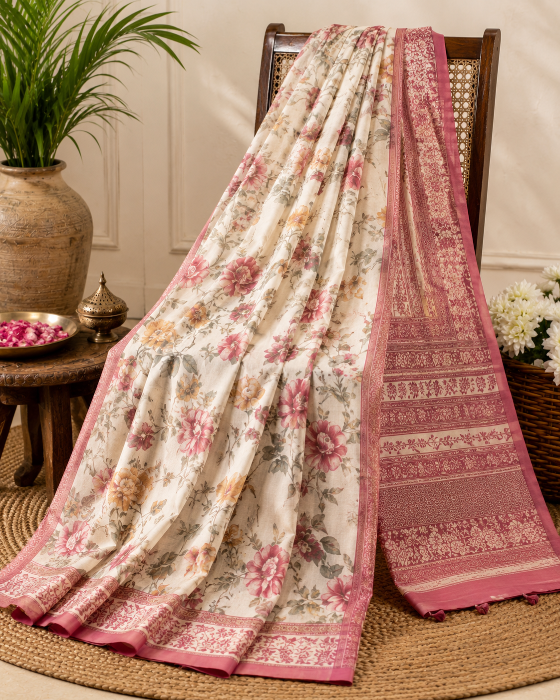Printed Saree