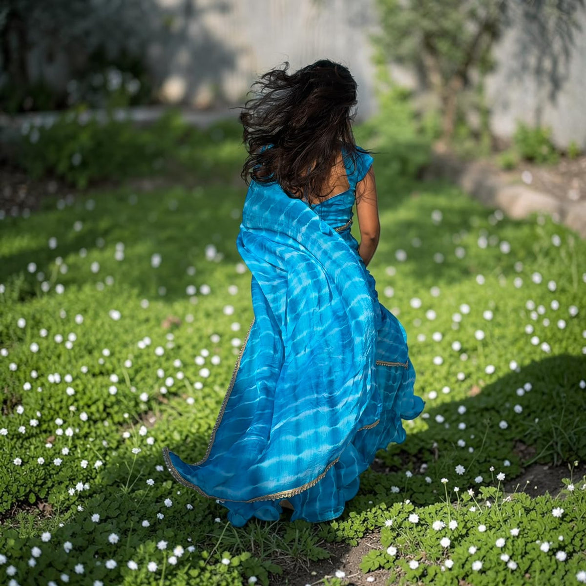 SKY BLUE LEHENGA