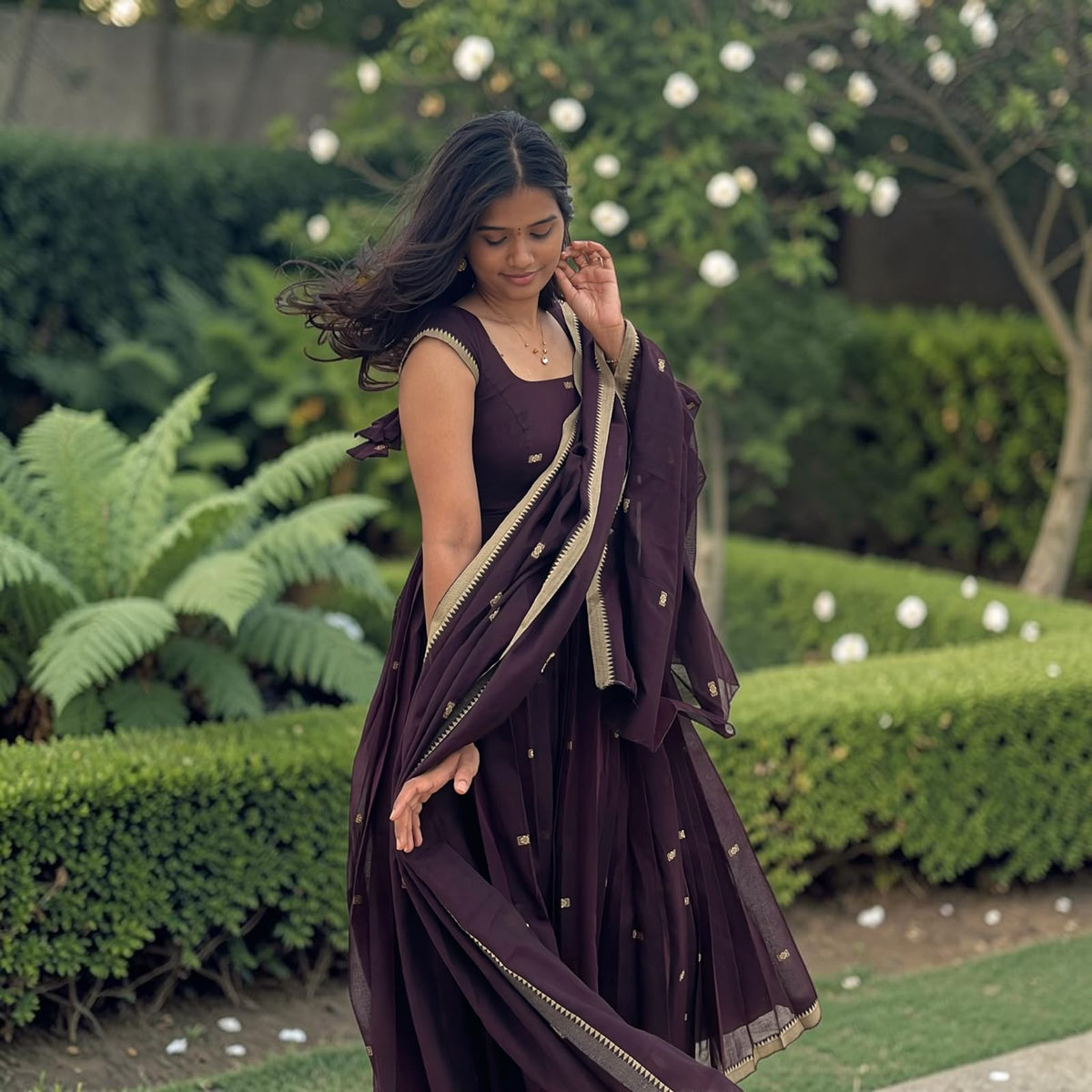 Narayanpet Pleated Anarkali
