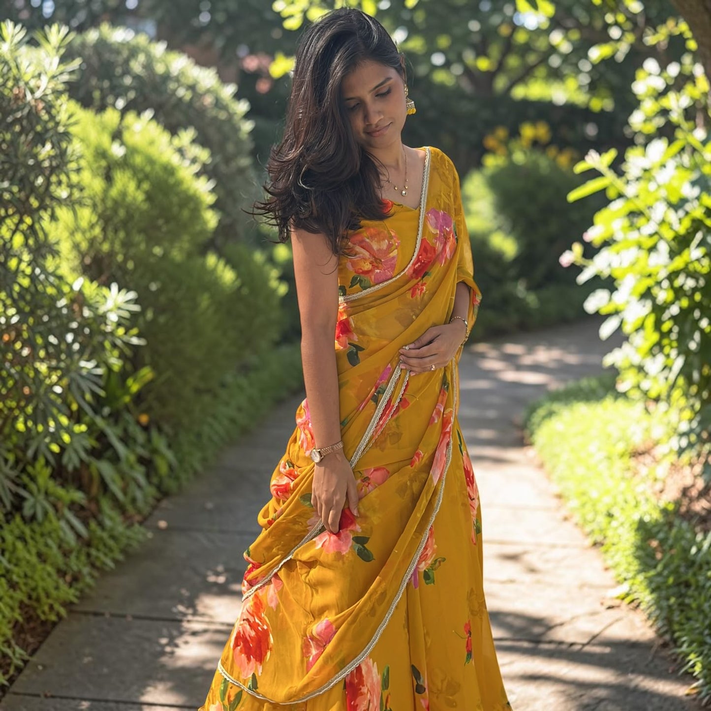 MUSTARD YELLOW LEHENGA