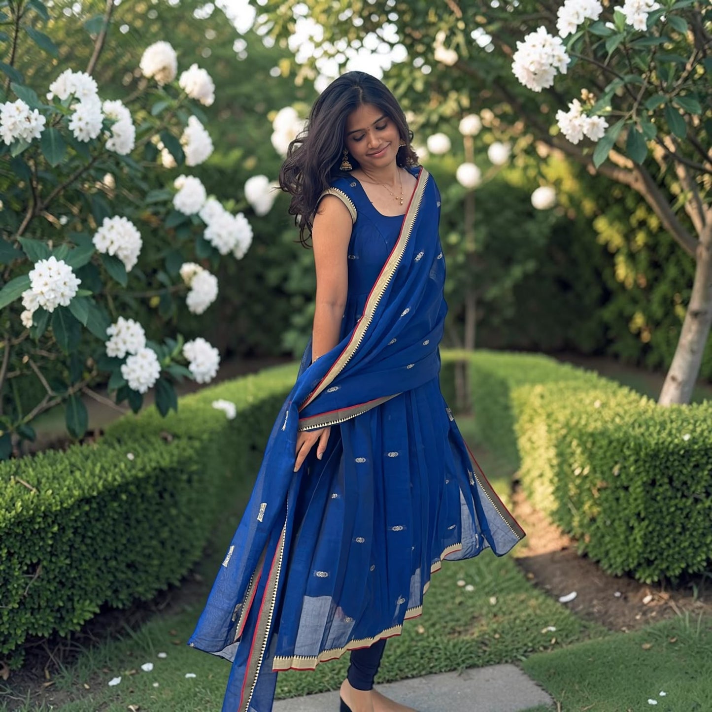 Narayanpet Pleated Anarkali