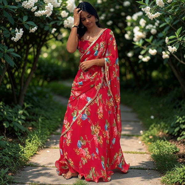 RASPBERRY MAGENTA LEHENGA
