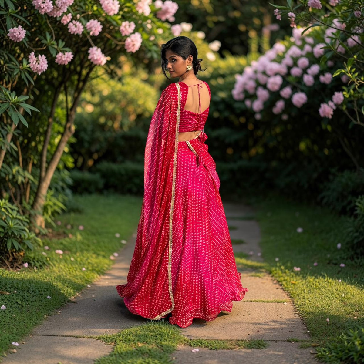 RUBY PINK LEHENGA