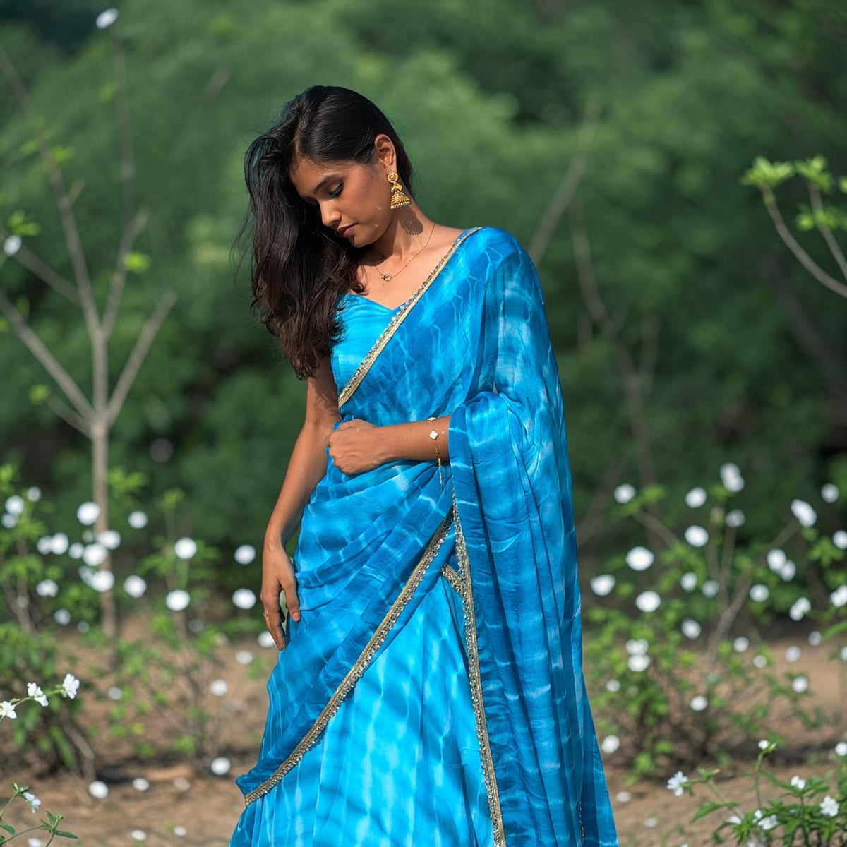 SKY BLUE LEHENGA