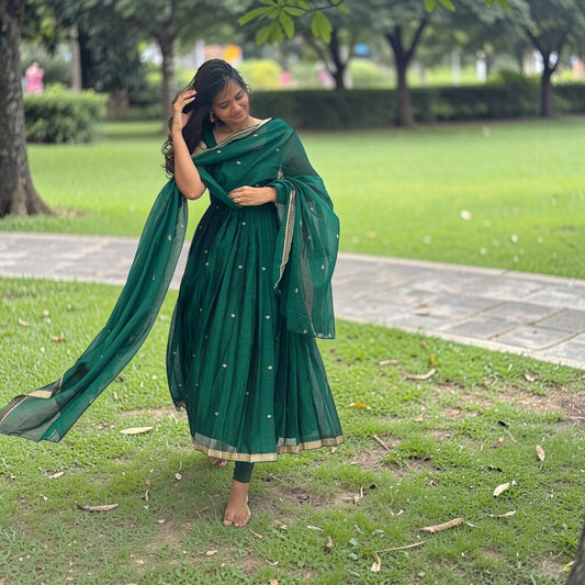 Narayanpet Pleated Anarkali
