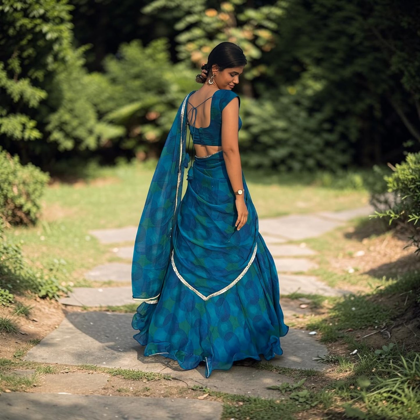 Maya Georgette Halfsaree