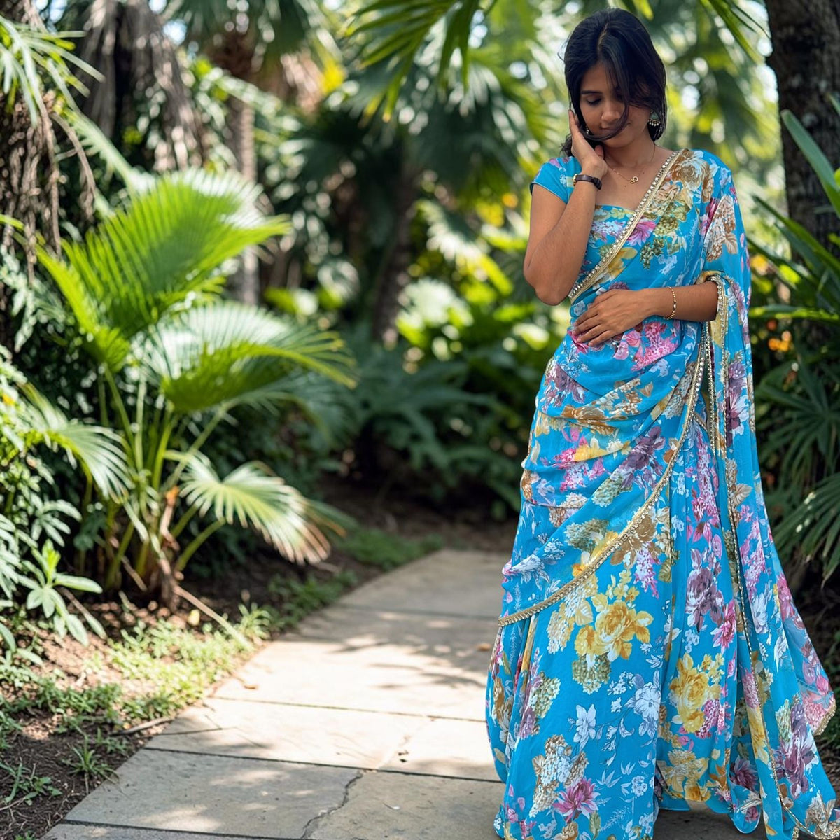 BLUE LEHENGA